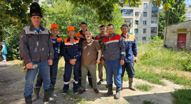 Калужские коммунальщики помогают Первомайску готовиться к отопительному сезону.